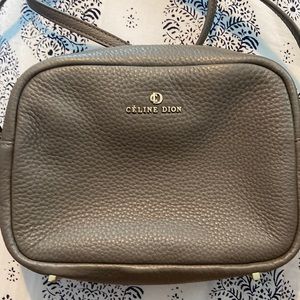 Taupe Celine Dion crossbody bag